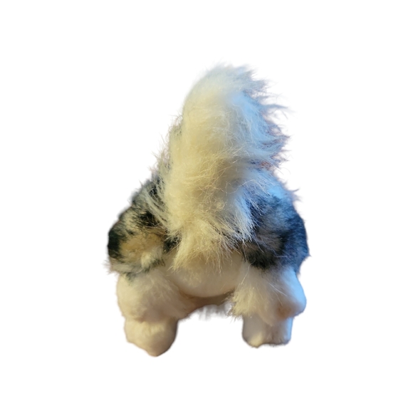 Vtg Siberian Malmute Husky Eskimo Stuffed Animal Puppy Dog - Picture 5 of 5